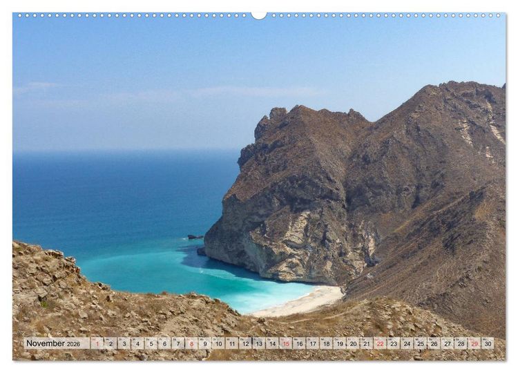 Produktbild: Oman - Impressionen (Wandkalender 2026 DIN A2 quer), CALVENDO Monatskalender