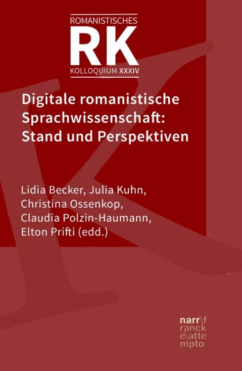 Produktbild: Digitale romanistische Sprachwissenschaft: Stand und Perspektiven