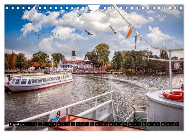 Produktbild: Steinhuder Meer - Steinhude (Wandkalender 2026 DIN A4 quer), CALVENDO Monatskalender