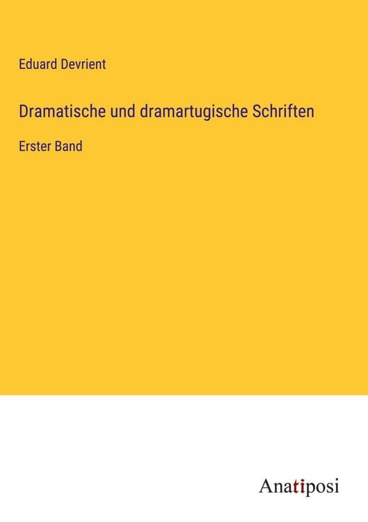 Produktbild: Dramatische und dramartugische Schriften