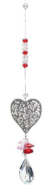 Produktbild: Suncatcher Herz, 5 cm
