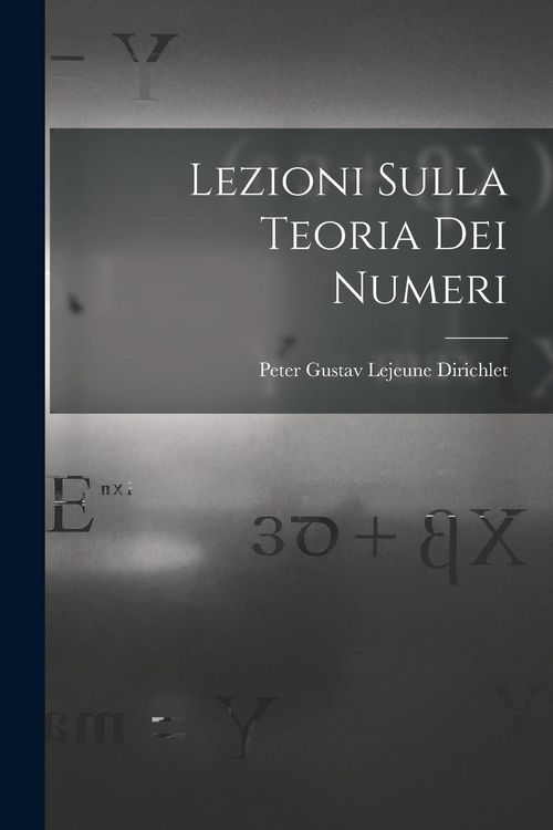 Produktbild: Lezioni Sulla Teoria Dei Numeri
