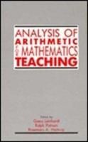 Produktbild: Putnam, R: Analysis of Arithmetic for Mathematics Teaching