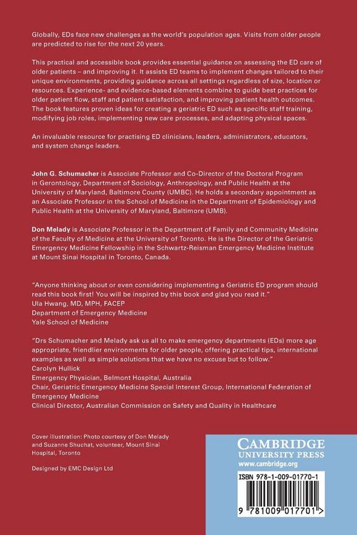 Produktbild: Creating a Geriatric Emergency Department