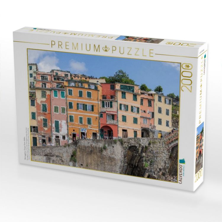 Produktbild: CALVENDO Puzzle Riomaggiore, Cinque Terre, Italien | 2000 Teile Lege-Gr&ouml;&szlig;e 90x67cm Foto-Puzzle f&uuml;r gl&uuml;ckliche Stunden