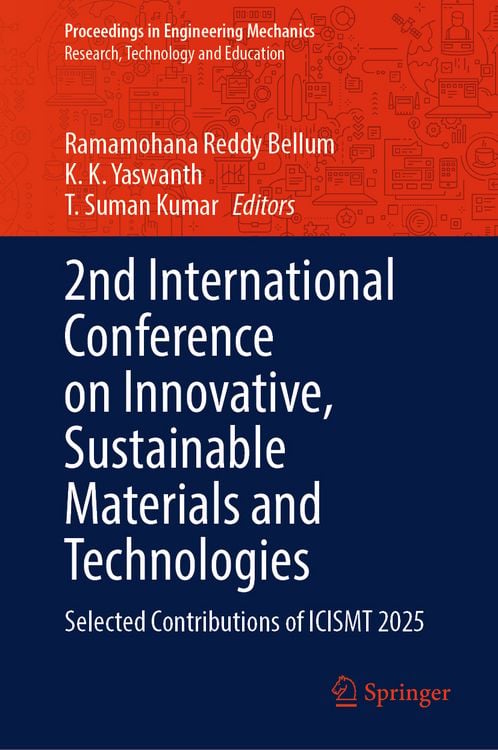 Produktbild: 2nd International Conference on Innovative, Sustainable Materials and Technologies