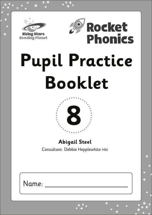 Produktbild: Reading Planet: Rocket Phonics - Pupil Practice Booklet 8