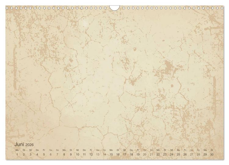 Produktbild: Vintage DIY Bastel-Kalender - Zum Selbstgestalten (Wandkalender 2026 DIN A3 quer), CALVENDO Monatskalender