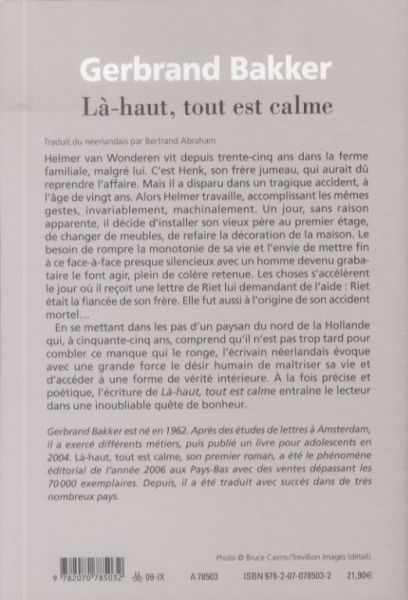 Produktbild: L&agrave;-haut, tout est calme