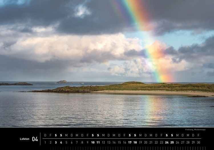 Produktbild: Lofoten Premiumkalender 2027