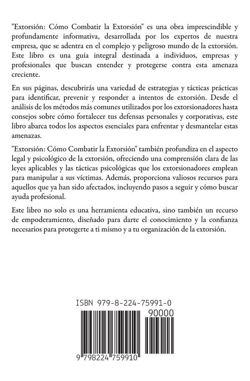 Produktbild: C&oacute;mo Combatir la Extorsi&oacute;n