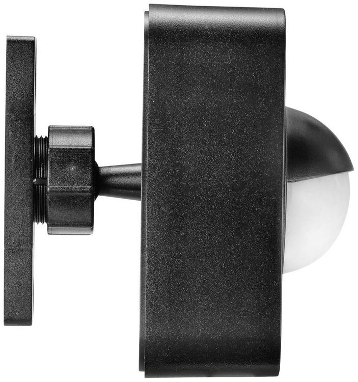 Produktbild: Sygonix SY-5046552 Aufputz PIR-Bewegungsmelder 120&deg; Schwarz IP65
