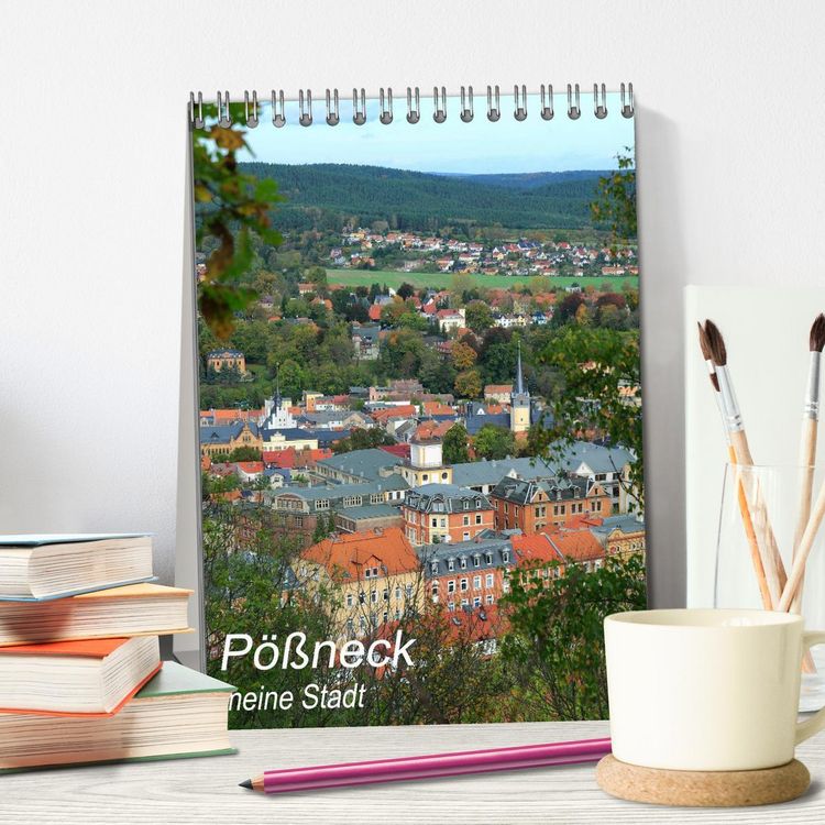 Produktbild: P&ouml;&szlig;neck - meine Stadt (Tischkalender 2026 DIN A5 hoch), CALVENDO Monatskalender