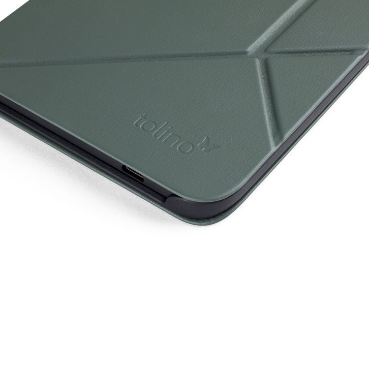 tolino shine / shine color - Origami Falttasche - Misty Green