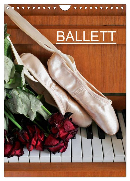 Produktbild: Ballett (CH-Version) (Wandkalender 2026 DIN A4 hoch), CALVENDO Monatskalender