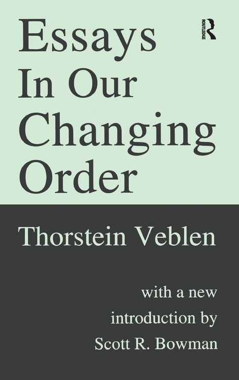 Produktbild: Essays in Our Changing Order