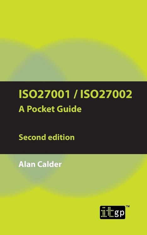 Produktbild: ISO27001/ISO27002 a Pocket Guide - Second Edition