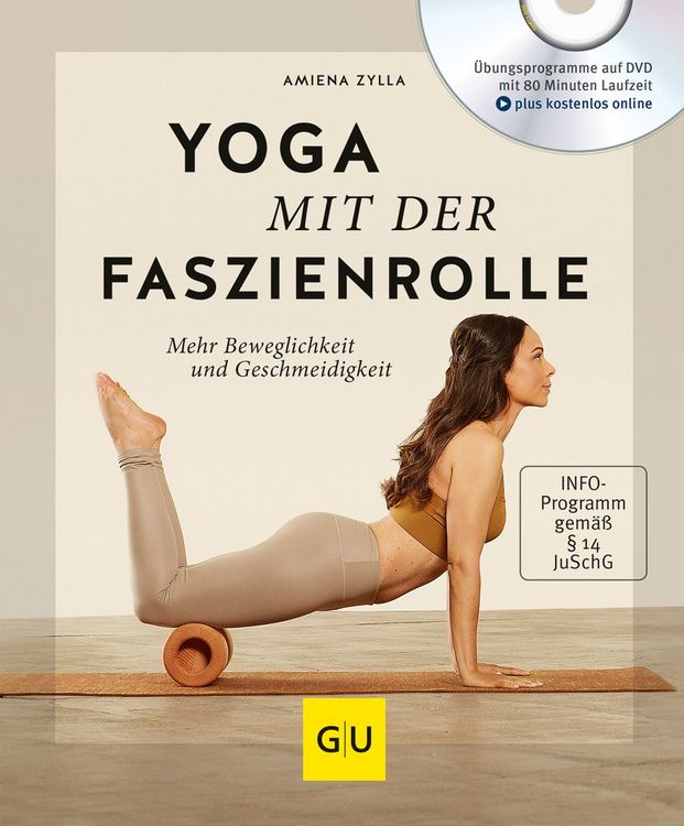 Produktbild: Yoga mit der Faszienrolle (mit DVD)