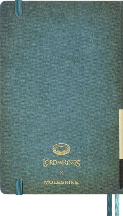 Produktbild: Moleskine Der Herr der Ringe Notizbuch Aragorn limitierte Ausgabe, L/A5, liniert, fester Einband, mit Box