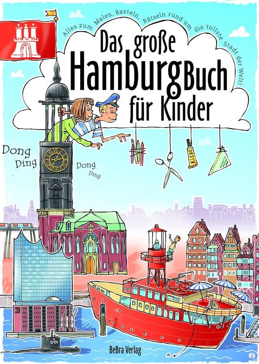 Produktbild: Das gro&szlig;e Hamburg-Buch f&uuml;r Kinder