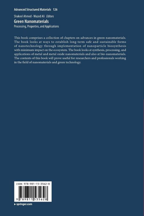 Produktbild: Green Nanomaterials