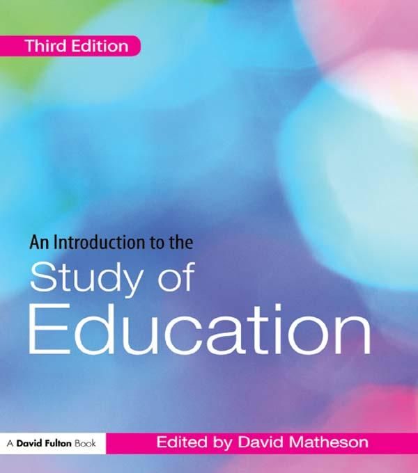 Produktbild: An Introduction to the Study of Education