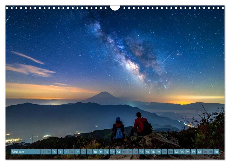 Produktbild: Die Sehnsucht nach den Sternen (Wandkalender 2027 DIN A3 quer), CALVENDO Monatskalender