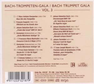 Produktbild: Bach-Trompeten-Gala Vol. 3
