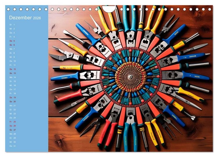 Produktbild: Werkzeug-Magie (Wandkalender 2026 DIN A4 quer), CALVENDO Monatskalender