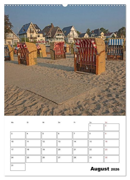Produktbild: Ostsee. Urlaubsfeeling pur (hochwertiger Premium Wandkalender 2026 DIN A2 hoch), Kunstdruck in Hochglanz