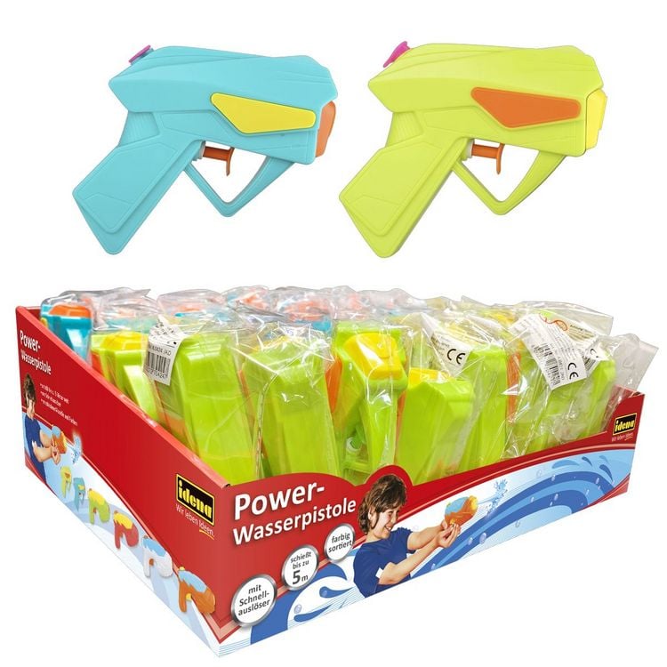Produktbild: Idena Wasserpistole Power 10cm Sortiert