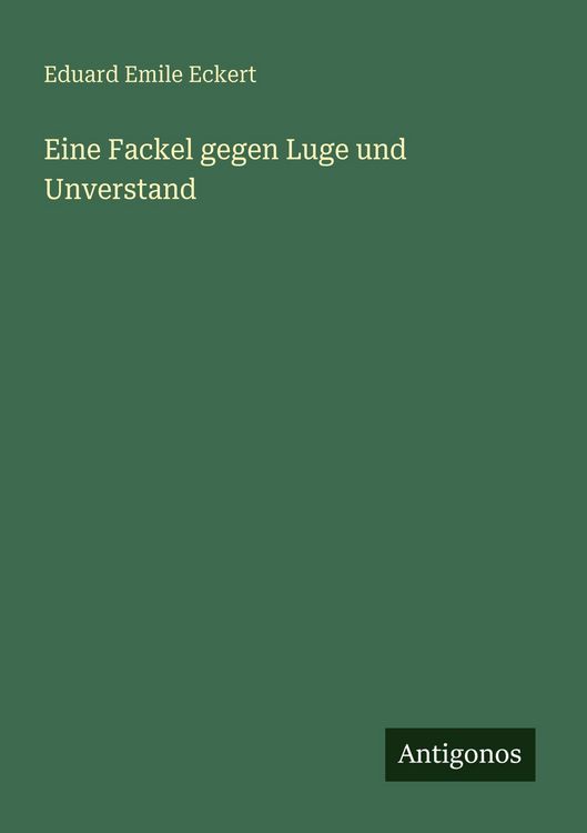 Produktbild: Eine Fackel gegen Luge und Unverstand