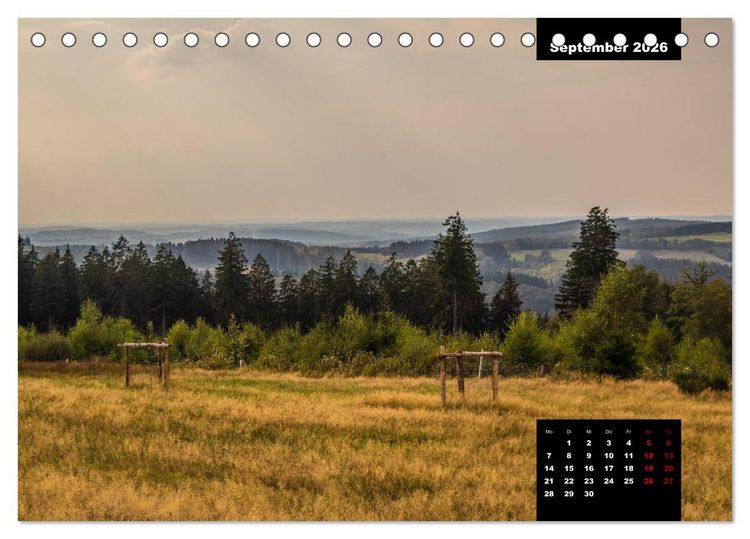 Produktbild: Malerisches Sauerland (Tischkalender 2026 DIN A5 quer), CALVENDO Monatskalender