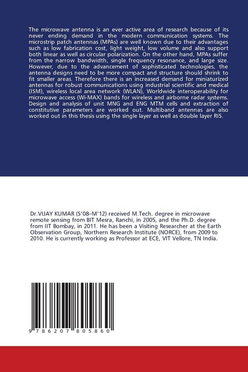 Produktbild: Investigation On Miniaturized Metasurface Based Antenna