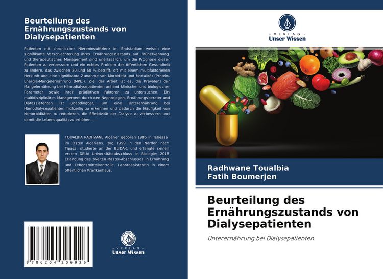 Produktbild: Beurteilung des Ern&auml;hrungszustands von Dialysepatienten