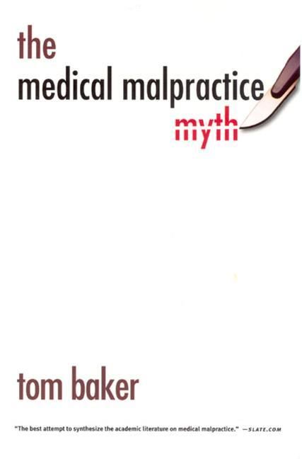 Produktbild: The Medical Malpractice Myth