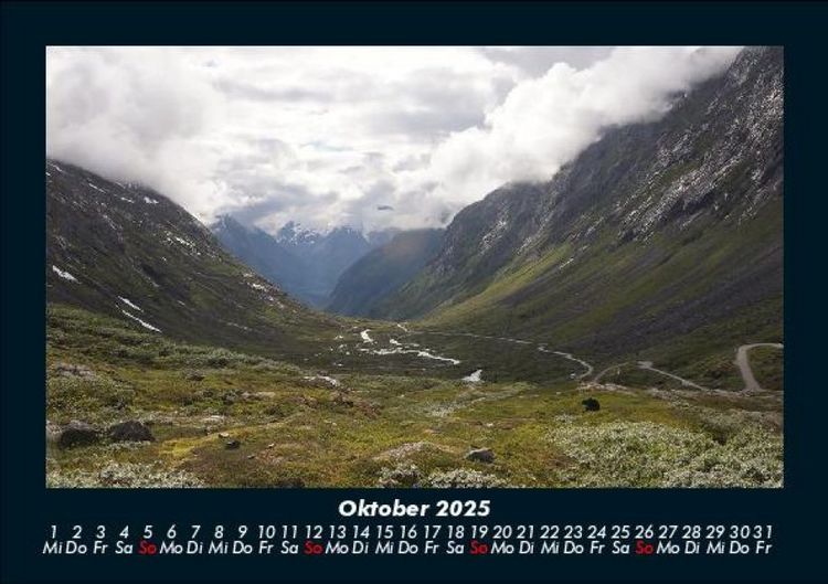 Produktbild: Bergige Welten 2025 Fotokalender DIN A5