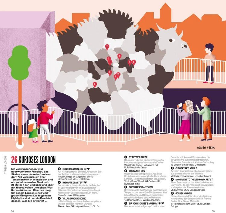 Produktbild: 50 Maps London (DuMont Reisef&uuml;hrer)