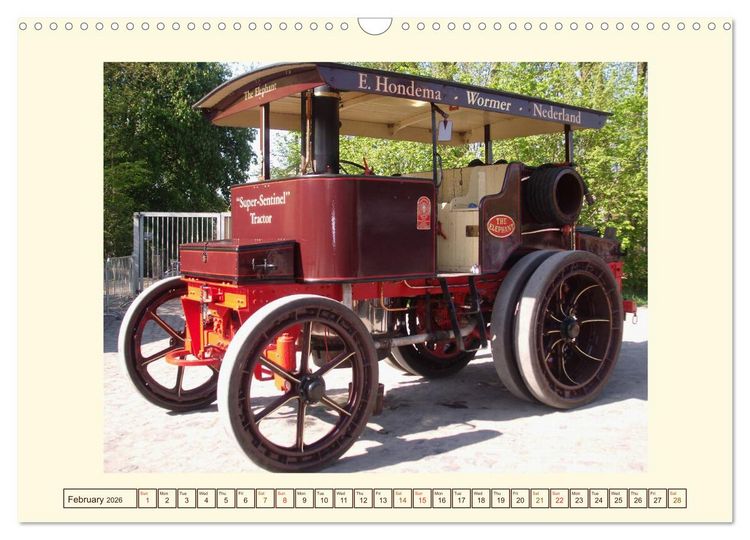 Produktbild: Steam engines (Wall Calendar 2026 DIN A3 landscape), CALVENDO 12 Month Wall Calendar