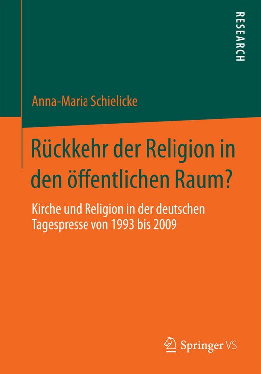 Produktbild: R&uuml;ckkehr der Religion in den &ouml;ffentlichen Raum?