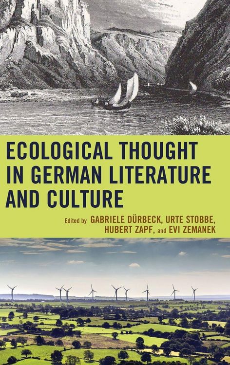 Produktbild: Ecological Thought in German Literature and Culture