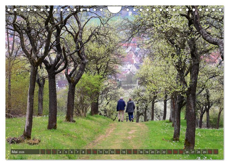 Produktbild: Unterwegs im N&uuml;rnberger Land (Wandkalender 2026 DIN A4 quer), CALVENDO Monatskalender