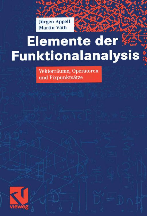 Produktbild: Elemente der Funktionalanalysis