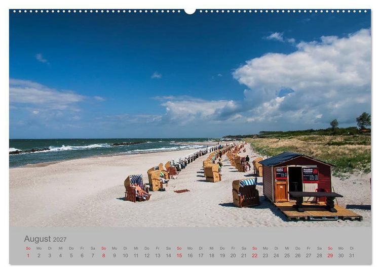 Produktbild: Ostsee, Fischland-Dar&szlig; (Wandkalender 2027 DIN A2 quer), CALVENDO Monatskalender
