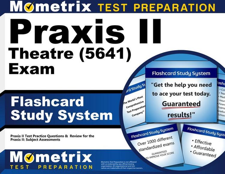 Produktbild: Praxis II Theatre (5641) Exam Flashcard Study System