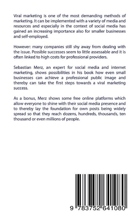Produktbild: Use Viral Marketing and Viral Sharing with a Small Budget