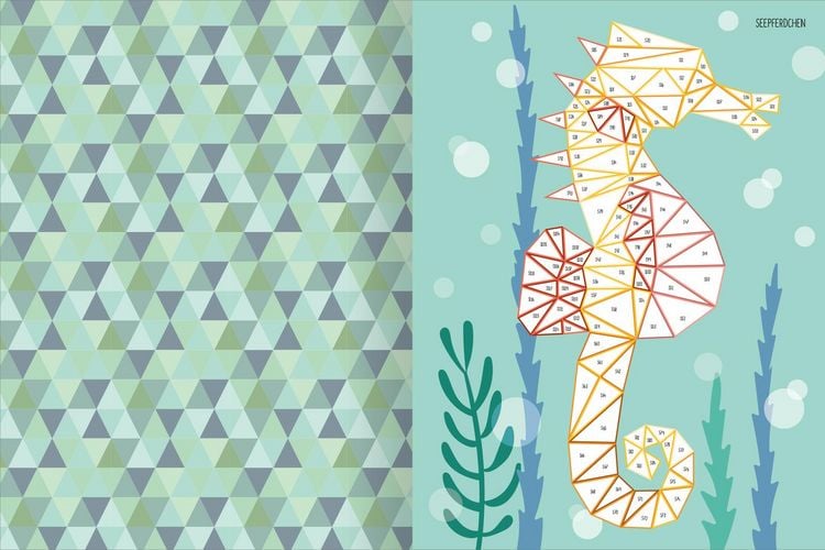 Produktbild: I Love to Sparkle &ndash; Mosaik-Stickerheft Unterwasserwelt