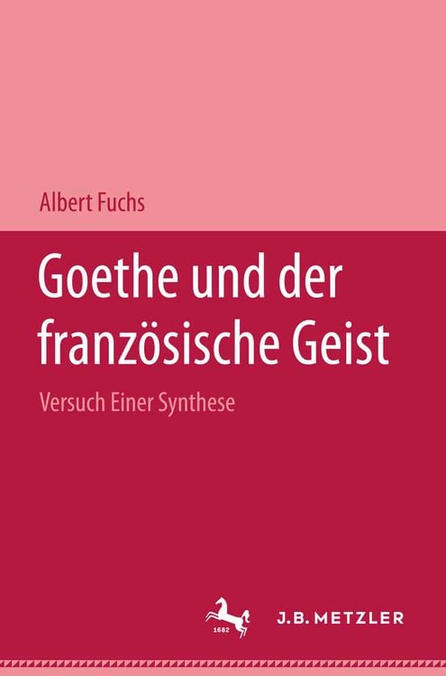 Produktbild: Goethe und der franz&ouml;sische Geist