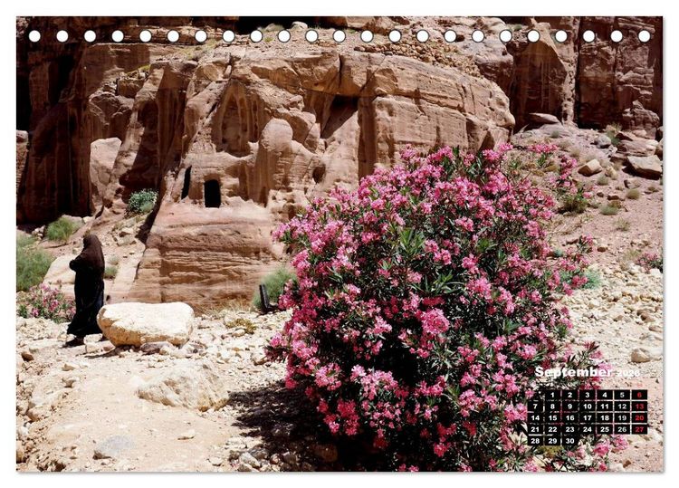 Produktbild: Petra - Felsenstadt in der W&uuml;ste (Tischkalender 2026 DIN A5 quer), CALVENDO Monatskalender