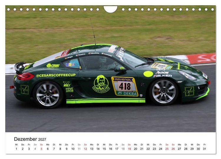 Produktbild: Motorsport aus Zuffenhausen (Wandkalender 2027 DIN A4 quer), CALVENDO Monatskalender